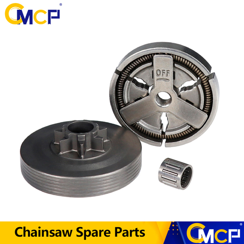 CMCP Clutch Drum+Clutch Cover+Needle Bearing Kit For Chainsaw 4500 5200 5800 45cc 52cc 58cc Chainsaw Spare Parts ► Photo 1/6