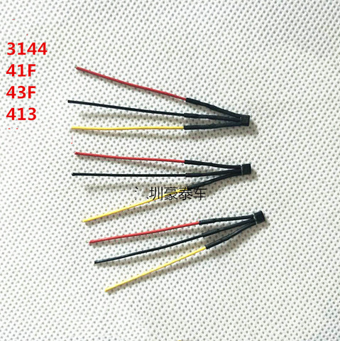 3pcs Electric car hall motor 3144 41F 43F 413 hall high temperature wire with wire hall trolley brushless motor hall components ► Photo 1/4