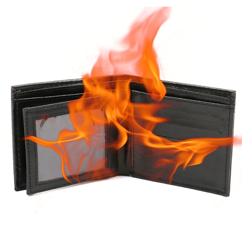 Magic Trick Flame Fire Wallet Magician Trick Wallet Stage Street Magic Prop Trick Performance Pranks Jokes Novelty Magic Toys ► Photo 1/4