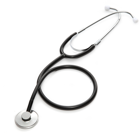 Portable Single Head Stethoscope Professional Cardiology Stethoscope Doctor Medical Equipment Student Vet Nurse Medical Device ► Photo 1/6