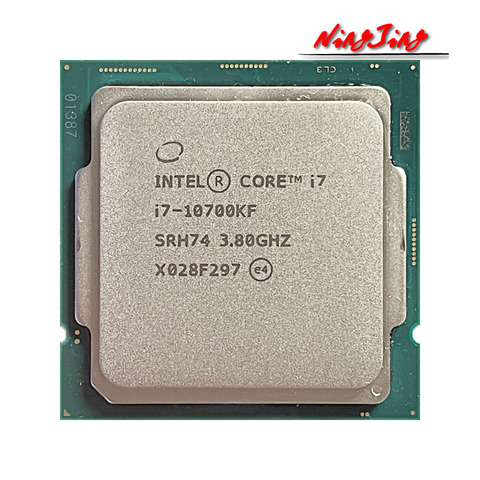 Intel Core i7-10700KF i7 10700KF 3.8 GHzEight-Core 16-Thread CPU Processor L2=2M L3=16M 125W LGA 1200 ► Photo 1/1