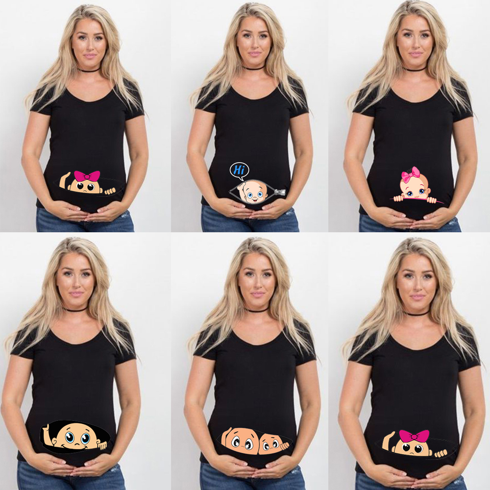 Shirts Funny Pregnant Women  Funny Pregnancy Shirts Women - Funny  January-december - Aliexpress