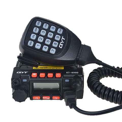 Mini Mobile Radio Dual Band QYT KT-8900 25W Walkie Talkie 136-174MHz 400-480Mhz Mobile Transceiver ► Photo 1/6