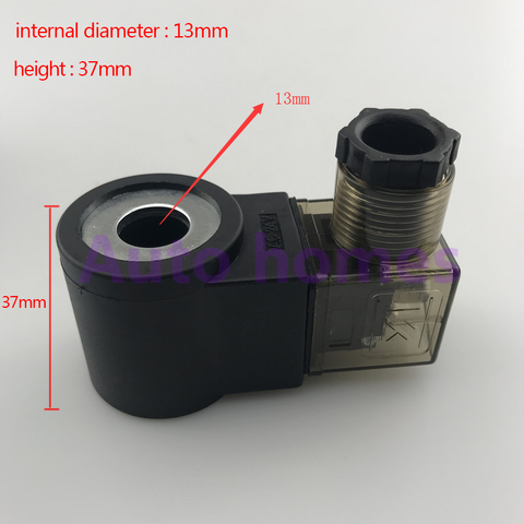 elevator hydraulic solenoid valve cartridge valve coil bore 13 height 37 AC220V DC24V ► Photo 1/5