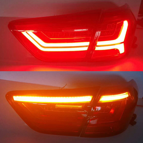 1Pair Car LED Tail Lights Fog Lights Daytime Running Lights DRL Tuning Car Accessories For Hyundai IX25 Creta 2014 - 2022 ► Photo 1/6