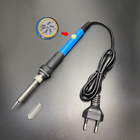 Soldering Iron 60W Adjustable Temperature Electric Solder Iron Rework Station Mini Handle Heat Pencil Welding Repair Tools ► Photo 1/6