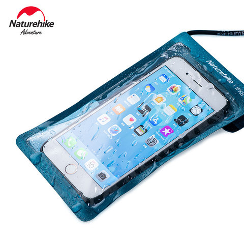 Naturehike Waterproof Cellphone Bag TPU Swimming Waterproof Phone Set Touch Screen Sealed Diving Mobile Phone Shell NH20SM003 ► Photo 1/6