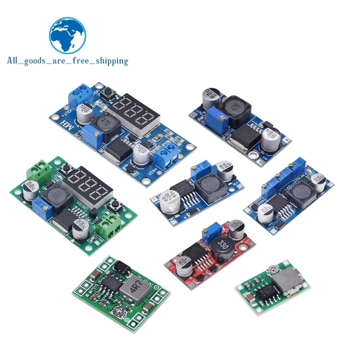 High Quality 3A Adjustable DC-DC LM2596 LM2596S input 4V-35V Output 1.23V-30V dc-dc Step-down Power Supply Regulator module ► Photo 1/6