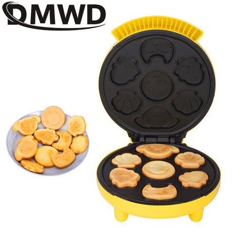 DMWD Household Automatic Cake Machine Cartoon Mini Children's Bread Machine Double-sided Heating Baking Breakfast Machine EU US ► Photo 1/1