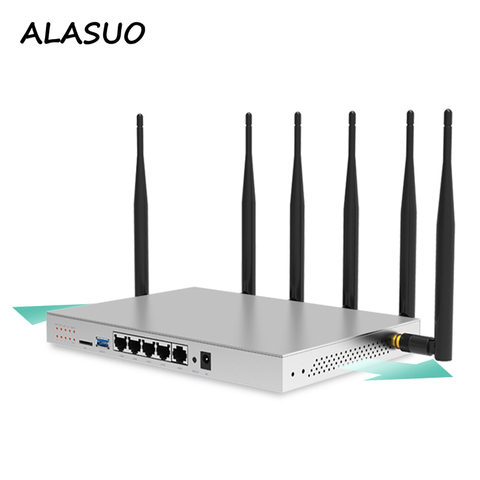5G Router 1000Mbps CPE WiFi Router SIM Card Slot Compatible with