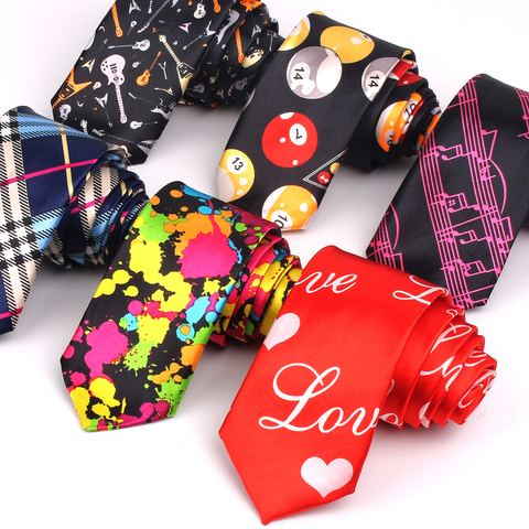 Fashion Slim Necktie Skinny Scrawl Dot Tie For Men Women Designer Plaid Necktie For Party Formal Bow knot Stripe Print Ties ► Photo 1/6