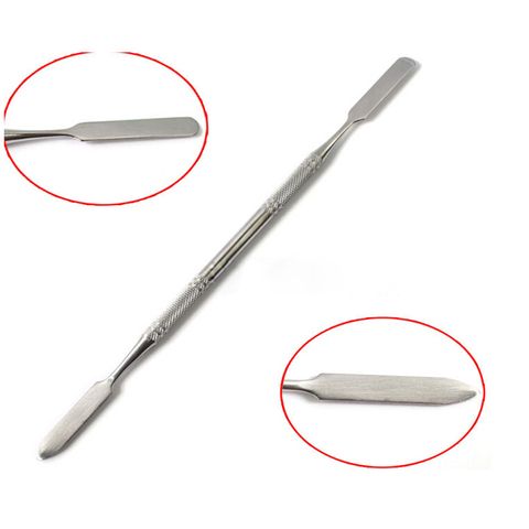 1PCS Stainless Steel Mixing Spatula Tool Spatuler Rod Dental Nail Art Makeup Foundation Eyeshadow Mixing Stick Color Tools ► Photo 1/5