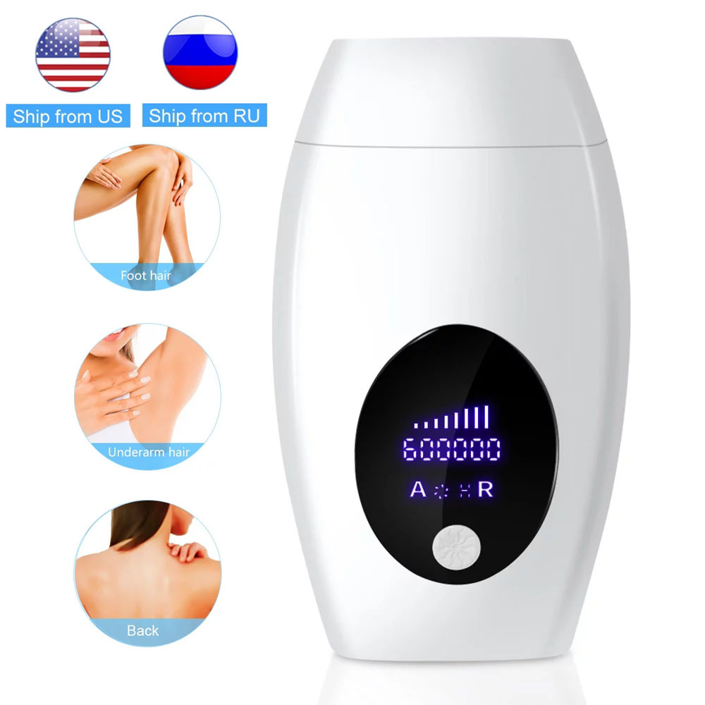 600000 flash professional permanent IPL Laser Depilator LCD laser hair  removal Photoepilator women painless hair remover machine - Price history &  Review | AliExpress Seller - kyliebeauty Official Store 