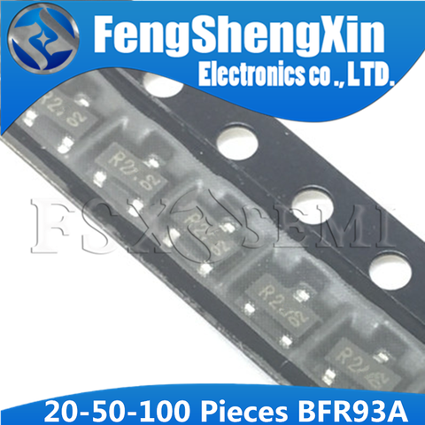 20-50-100pcs/lot BFR93A SOT-23 BFR93 RF Transistor RK RW2 R2S R2P ► Photo 1/1