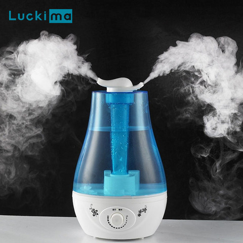 3000ML Ultrasonic Air Humidifier Double Sprayers for Home Office Baby Room Big Mist Volume Fog Mist Maker Essential Oil Diffuser ► Photo 1/6