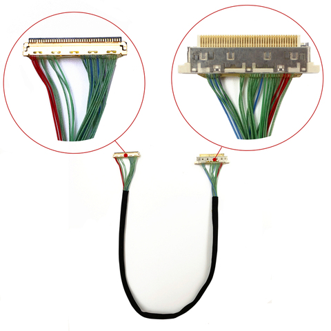 88441 LVDS LCD Panel cable support DN2800MT D2700MT motherboard for 40 pin ipex connector 6 bit lcd screen ► Photo 1/4