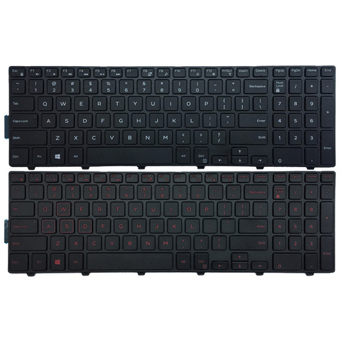 US Keyboard FOR DELL Inspiron 15 3551 3552 3541 3543 3542 3559 3565 3567 3551 3558 5566 5748 5749 5755 5758 5759 laptop keyboard ► Photo 1/6