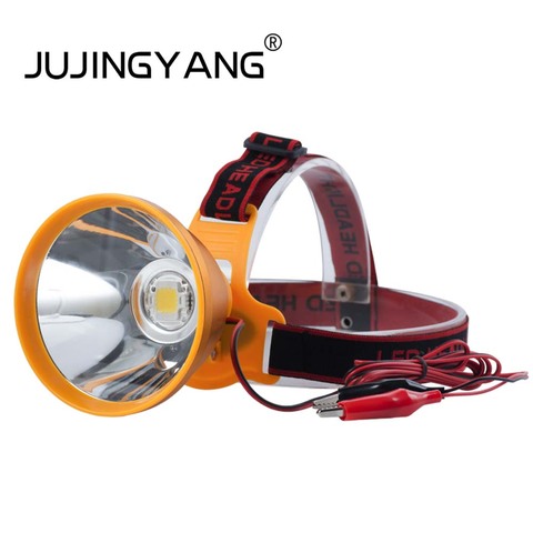 High power 35W headlight external 12V waterproof headlamp strong light long-shot LED headlight ► Photo 1/6