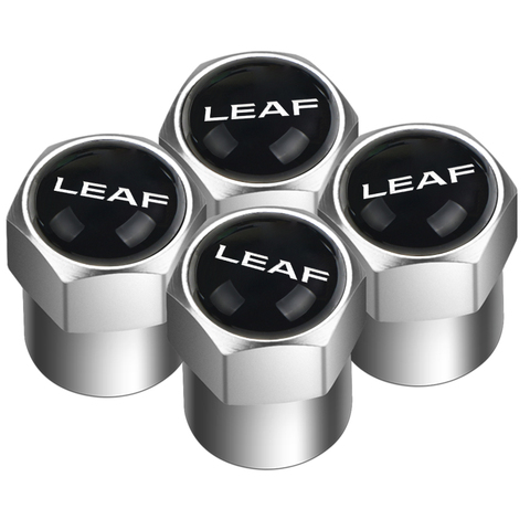 Car Styling 4Pcs metal sport Badge Wheel Tire Valve Caps Stem Case for Nissan Leaf Qashqai j10 j11 x Trail Accessories ► Photo 1/3