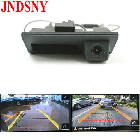 JNDSNY RCD330 RCD360 Car trunk handle dynamic track parking rear view reversing camera for VW Passat Tiguan Touran Jetta Sharan ► Photo 1/5