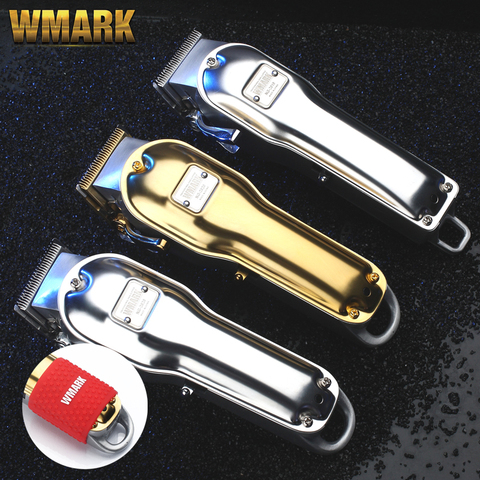 WMARK All-metal cordless hair clipper NG-2022 NG-2022 Electric Hair trimmer 2500mAh cordless hair cutter golden color ► Photo 1/6