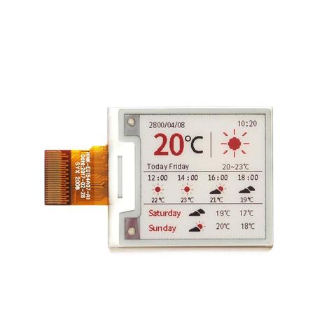 1.54 inch color eink display 200x200 resolution e paper display ► Photo 1/3