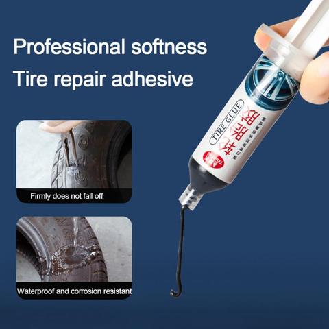 1pcs 30ml  Tire Repair Adhesive Automobile Tire Repair Side Hard Injury Tire Filling Adhesive Super Glue Car Rubber Repair ► Photo 1/6