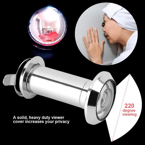 220 Degree Door Viewer Camera Wide Viewing Angle Door Viewer with Heavy Duty Privacy Cover ► Photo 1/6