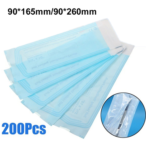 200pcs/box Self-sealing Sterilization Pouches Bags grade Bag Disposable Tattoo Accessories Supplies Free Shipping ► Photo 1/6