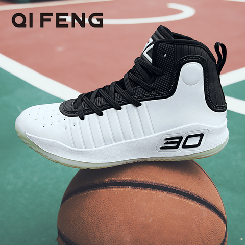 High Quality Basketball Shoes Men Sneakers Boys Basket Shoes Winter High Top Anti-slip Outdoor Sports Shoes Trainer Women Summer ► Photo 1/6
