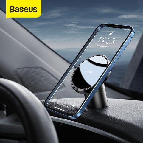 Baseus Magnetic Car Phone Holder Air Vent Universal for iPhone 12 Pro Smartphone Car Phone Stand Support Clip Mount Holder ► Photo 1/6