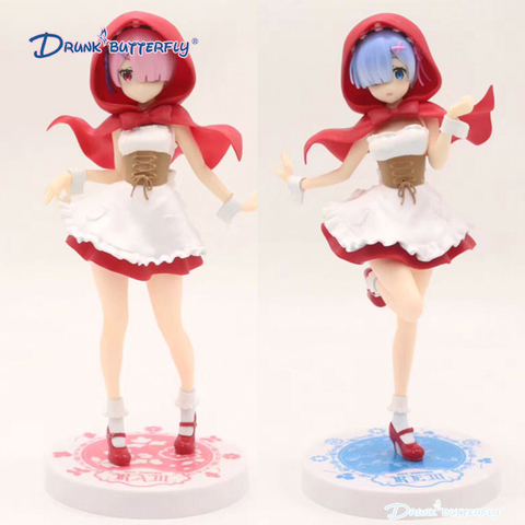 Re:Zero Kara Hajimeru Isekai Seikatsu Rem / Ram Red Hood Ver. PVC Doll Figure Collectible Figurine Model Toy Gift ► Photo 1/6