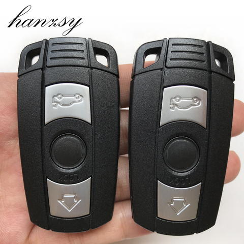 3 Buttons Smart key Case For BMW E90 E60 E91 E92 E87 E89 For 1 3 5 6 Series Replacement Car Remote key Cover shell Fob ► Photo 1/6