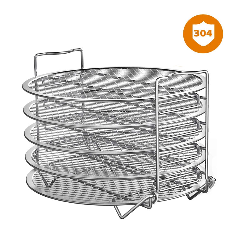 Dehydrator Rack Stainless Steel Stand Accessories Compatible with for Ninja  Foodi Pressure Cooker and Air Fryer - AliExpress