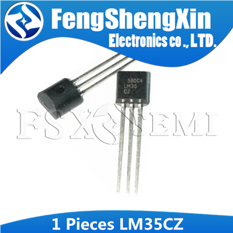 1pcs LM35CZ TO-92 LM35C TO92 LM35 Precision Centigrade Temperature Sensors ► Photo 1/1