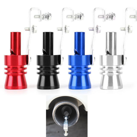 Universal Simulator Whistler Exhaust Turbo Whistle Pipe Sound Muffler Blow Off Car Styling Tunning S M L XL ► Photo 1/6