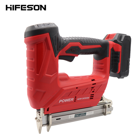 Wireless Electric Nail Guns 1500/3000MA F30C 30mm Nailer Stapler Tools for Furniture Frame Carpentry Wood working ► Photo 1/6