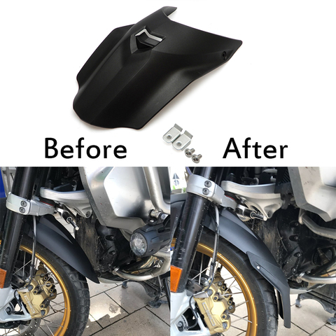 for BMW R1200GS R 1200GS gs Adv LC R1200 Motorcycle Fender Front Wheel Extension Mudguard Splash Guard 2014 2015 2016 2017 2022 ► Photo 1/6
