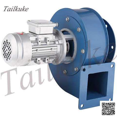 Industrial Small Boiler Induced Draft Fan High Temperature Resistant Centrifugal Exhaust Fan Smoke Dust Exhausting Powerful 380V ► Photo 1/6