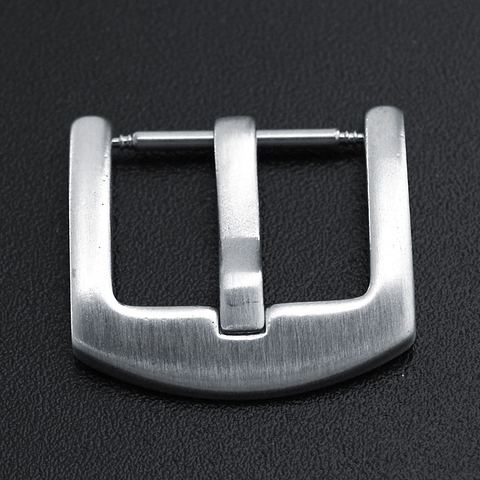 5pcs/set Stainless Steel Polished Brushed Watchband Strap Clasp Buckles Watch Buckle Metal Accessories 18mm 20mm 22mm 24mm 26mm ► Photo 1/6