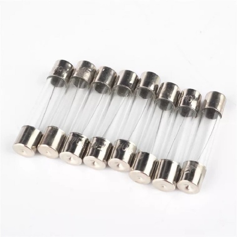 10pcs 5x20mm 6x30mm Glass Tube Fuse  0.2A 0.5A 1A 2A 3A 4A 5A 6A 7A 8A 10A 12A 15A 20A Glass Fuse Fast ► Photo 1/6