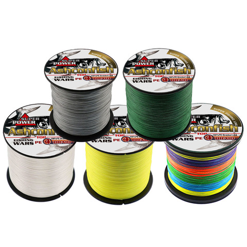 New quality 4x braided fishing line 500M 6-100LB super pe fiber line fishing tool for angler 0.1-0.55mm for fishing wires ► Photo 1/6