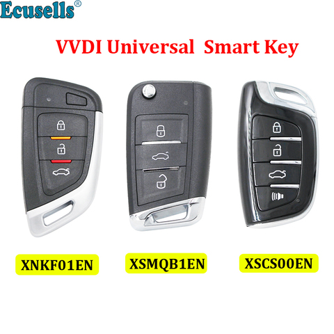 XHORSE VVDI Universal Remotes Smart Key with Proximity Function PN: XNKF01EN/XSMQB1EN/XSCS00EN English Version ► Photo 1/6