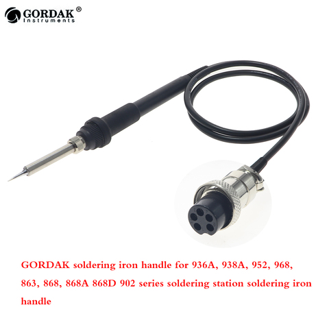 GORDAK soldering iron handle for 936A, 938A, 952, 968, 863, 868, 868A 868D 902 series soldering station soldering iron handle ► Photo 1/6
