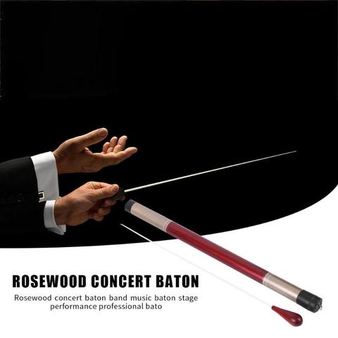 38.3cm  Rosewood Professional Music Conductor Baton Portable Rhythm Band Music Director Orchestra Conducting Baton ► Photo 1/6