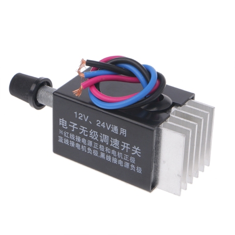 Motor Speed Controller Switch Fan Heater Control Defroster DC 12V 24V K9FA ► Photo 1/6