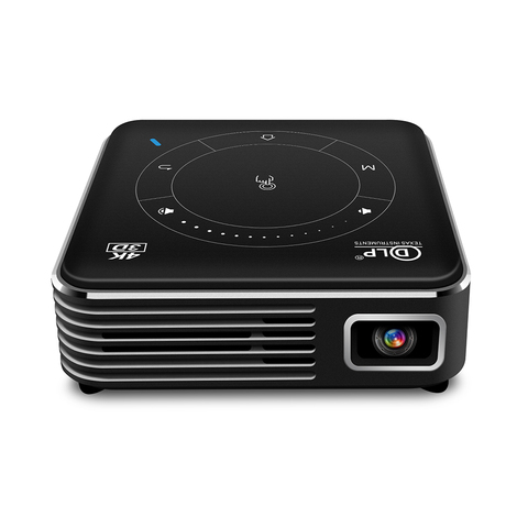 P11 Portable DLP Mini Projector Android 9.0 4K 2GB 4GB DDR4 16GB 32GB ROM Beamer 3000mA Home Cinema 2.4G 5G WiFi LED Proyector ► Photo 1/6