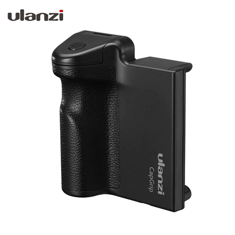 Ulanzi CapGrip 3 in 1 Phone Selfie Booster Handle Grip Anti-shake Remote Control PU Grip for Mobile Photography for Smartphones ► Photo 1/6