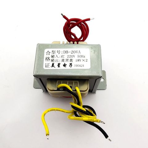 EI57-30 AC transformer DB-20VA 20W 220V dual 18V 18V*2 can be used as single 36V ► Photo 1/6