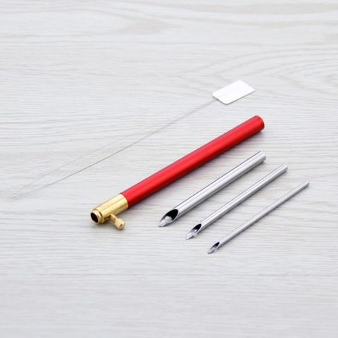 Embroidery Crochet Hook with 3 Needles Punch Threader Set Knitting Sewing Tool ► Photo 1/6